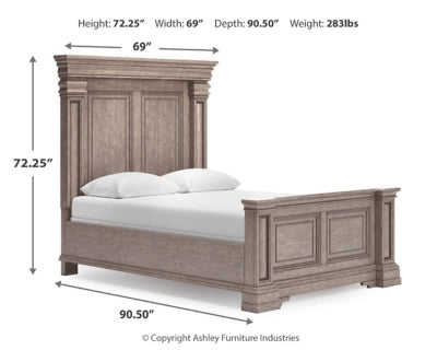 Cama Queen con paneles Blairhurst