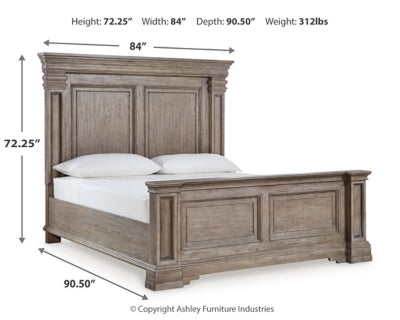 Cama con paneles Blairhurst King
