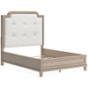Jorlaina Queen Upholstered Panel Headboard
