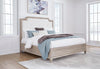 Jorlaina King/California King Upholstered Panel Headboard