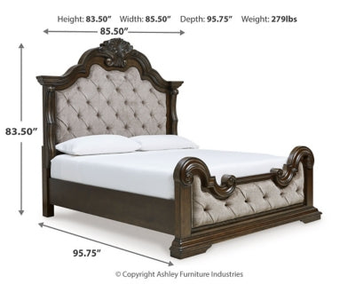Cama tapizada Maylee California King