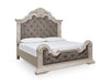 Andonhall King/California King Upholstered Panel Headboard
