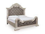 Andonhall King/California King Upholstered Panel Headboard