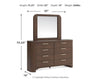 Neo Dresser and Mirror
