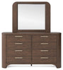 Neo Dresser and Mirror