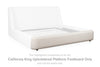 Neo California King Upholstered Platform Footboard