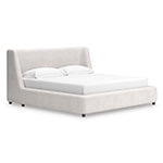 Neo King Upholstered Headboard with Bunkie Board