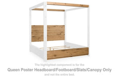 Bracken Queen Poster Headboard/Footboard/Slats/Canopy