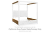 Bracken California King Poster Rails/Canopy