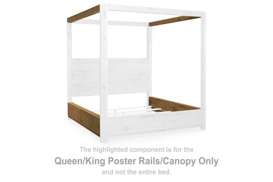 Bracken Queen/King Poster Rails/Canopy