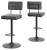 Taburete de bar alto Strumford (juego de 2)