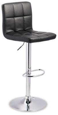 Taburete de bar de altura ajustable Bellatier (juego de 2)