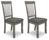 Silla de comedor Shullden (juego de 2)