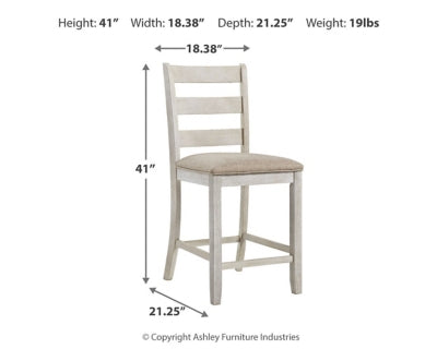 Taburete de bar de altura de mostrador Skempton