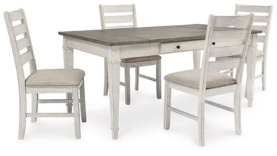Mesa de comedor Skempton y 4 sillas
