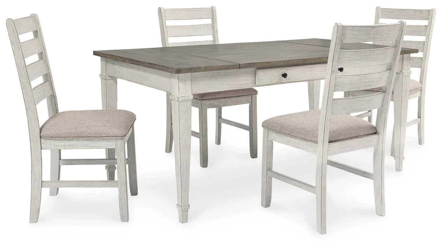 Mesa de comedor Skempton y 4 sillas