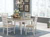 Mesa de comedor Skempton y 4 sillas