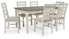 Mesa de comedor Skempton y 6 sillas