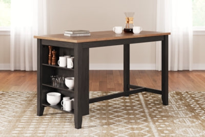 Mesa de comedor Gesthaven de altura de mostrador