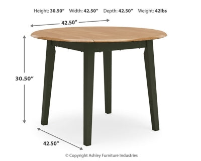 Mesa de comedor abatible Gesthaven