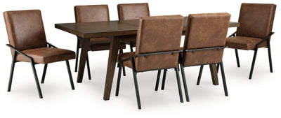 Mesa de comedor Zumbado y 6 sillas