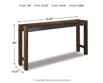 Mesa de comedor Torjin de altura de mostrador