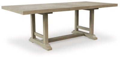 Mesa extensible de comedor Vallardia