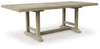 Mesa extensible de comedor Vallardia
