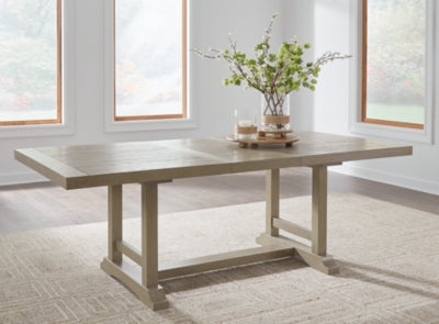 Mesa extensible de comedor Vallardia
