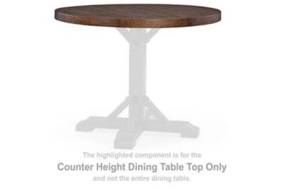Mesa de comedor de altura de mostrador Valebeck