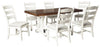 Mesa de comedor Valebeck y 6 sillas
