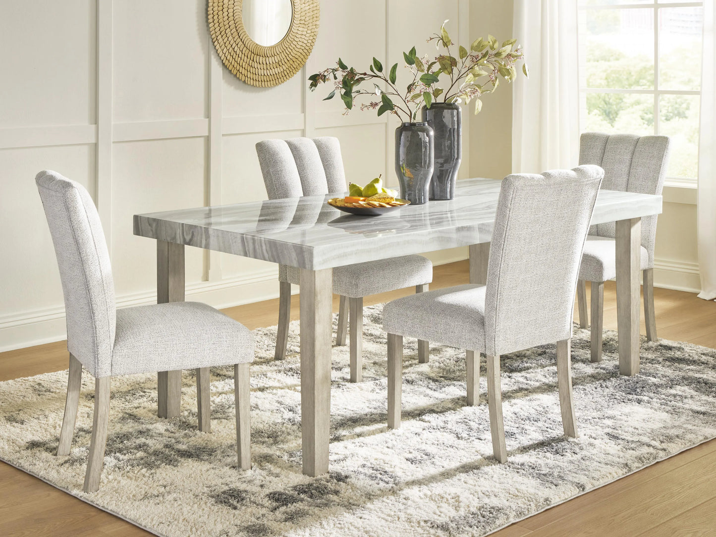 Karmenton Dining Table and 4 Chairs