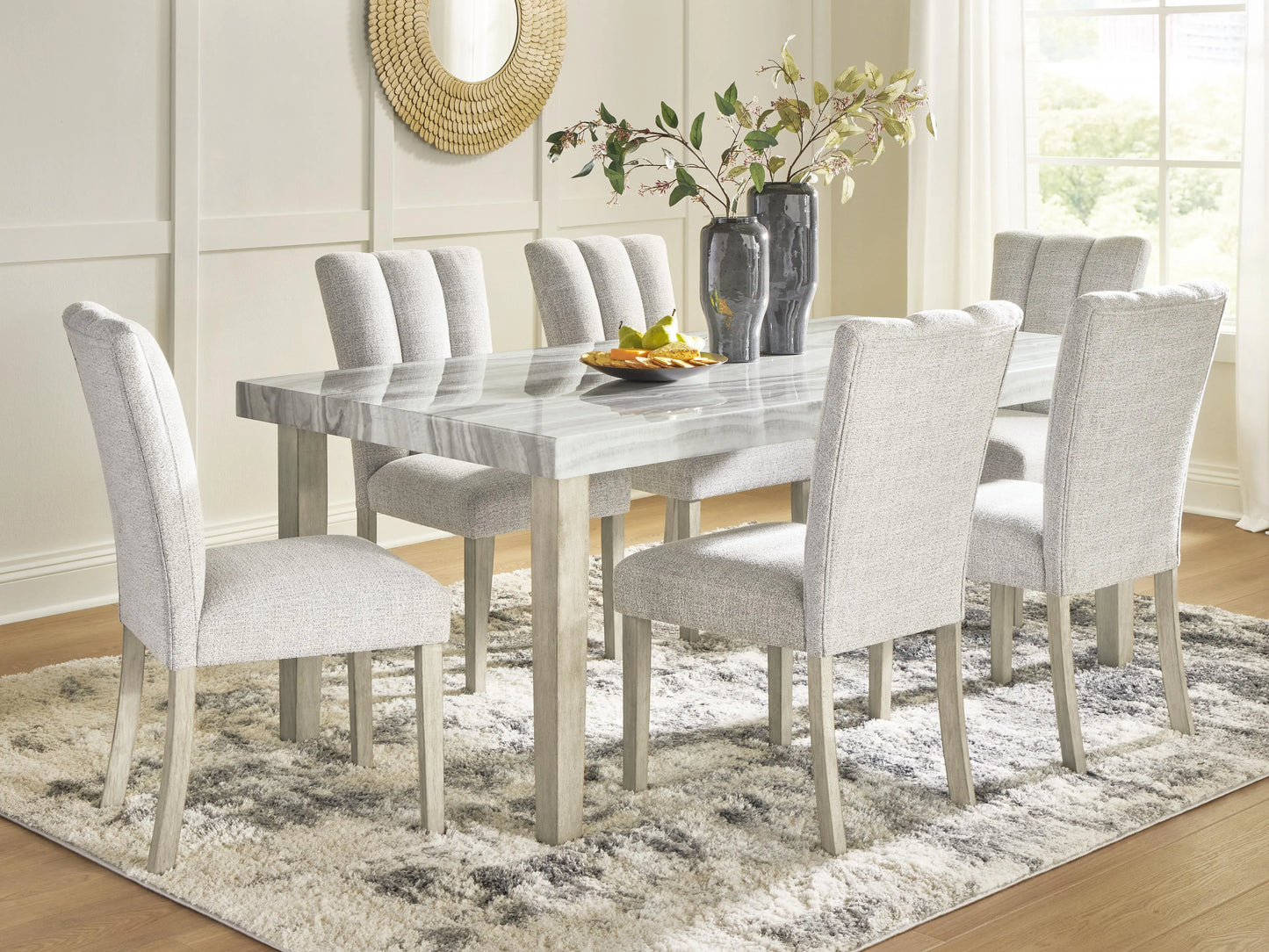 Karmenton Dining Table and 6 Chairs