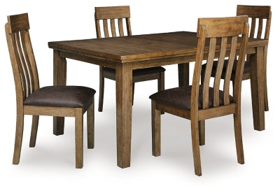 Broxtyn Extension Dining Table and 4 Chairs