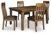 Broxtyn Extension Dining Table and 4 Chairs