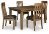 Broxtyn Extension Dining Table and 4 Chairs