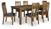 Broxtyn Extension Dining Table and 6 Chairs