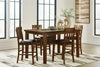 Ralene Counter Height Dining Table and 4 Barstools