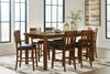 Ralene Counter Hight Dining Table and 6 Barstools