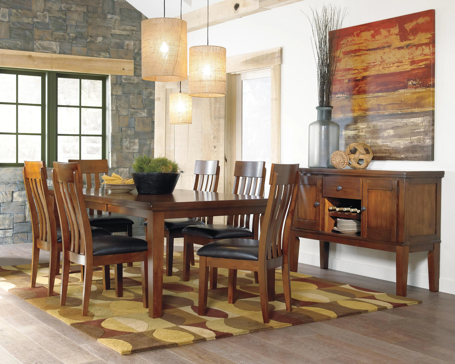 Mesa extensible de comedor Ralene