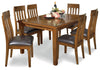 Mesa de comedor Ralene y 6 sillas