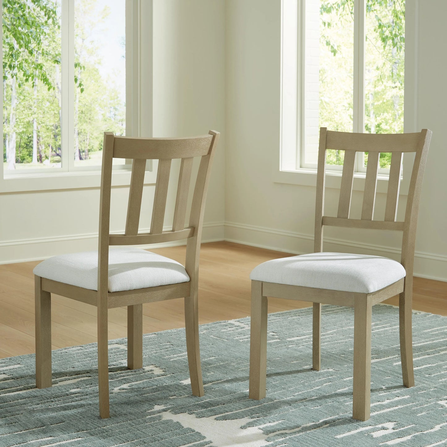 Silla de comedor Calmoro (juego de 2)