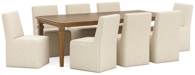 Mesa de comedor Mylarken y 8 sillas