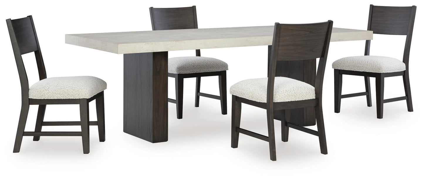 Westonfort Dining Table and 4 Chairs