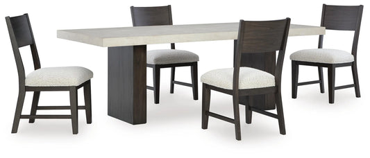 Westonfort Dining Table and 4 Chairs