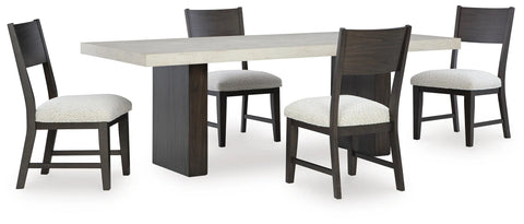 Westonfort Dining Table and 4 Chairs