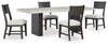 Westonfort Dining Table and 4 Chairs