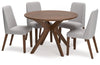 Mesa de comedor Lyncott y 4 sillas