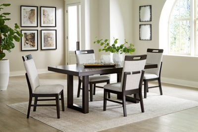Mesa de comedor Neymorton y 4 sillas