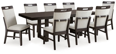 Mesa de comedor Neymorton y 8 sillas